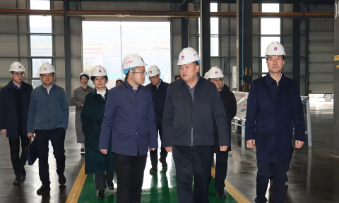 鄭州市人大常委會(huì)副主任蒿鐵群一行蒞臨義瑞新材調(diào)研指導(dǎo)